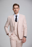 Mens Suit Slim Fit 3 Piece Suit Men Formal Tuxedo Set Casual Wedding Prom Groom Suits