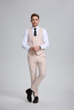 Mens Suit Slim Fit 3 Piece Suit Men Formal Tuxedo Set Casual Wedding Prom Groom Suits