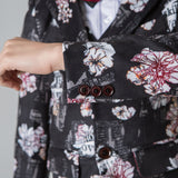 ly1215 Trajes de 5 piezas modernos de corte ajustado y diseño único para niños