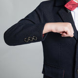 ly1234 بدلة أطفال Slim Fit مكونة من 5 قطع للأولاد