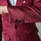 ly1207 Trajes de 5 piezas modernos de corte ajustado y diseño único para niños