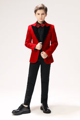 red velet boy’s suit