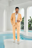 Seersucker Striped Blazer Pants 2 Piece Men's Summer Suit(upgrade version)