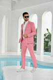 Seersucker Striped Blazer Pants 2 Piece Men's Summer Suit(upgrade version)