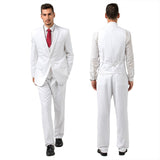 ly1303 Two Button 3 Pieces Slim Fit Men Suits (MORE COLORS+)