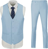 طقم بدلة رجالي مكون من 3 قطع بقصة ضيقة من ly1787، سترة سادة بزرين وبنطلون وبدلة زفاف رسمية