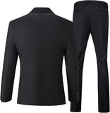 ly1785 Traje de hombre de corte entallado, traje de 3 piezas, chaqueta, chaleco, pantalones, conjuntos con pajarita, pañuelo, broche para hombre para boda, fiesta de graduación