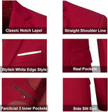 Ly1781 Traje de hombre de dos botones lisos, traje ajustado, conjunto para boda, traje formal de negocios, traje de 3 piezas, chaqueta, chaleco, pantalones, conjunto