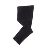 ly1596 Traje formal de 3 piezas de terciopelo negro para niño con chaqueta, chaleco y pantalones