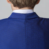 ly1213 Traje formal de 5 piezas para niños en azul real
