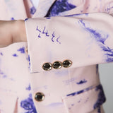 ly1203 Trajes de 5 piezas modernos de corte ajustado y diseño único para niños