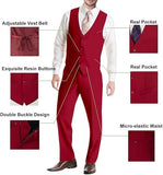 Ly1781 Traje de hombre de dos botones lisos, traje ajustado, conjunto para boda, traje formal de negocios, traje de 3 piezas, chaqueta, chaleco, pantalones, conjunto