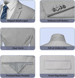 ly1788 Traje de hombre de corte entallado, trajes de 3 piezas para hombre, chaqueta lisa de un botón, chaleco y pantalones, conjunto de esmoquin