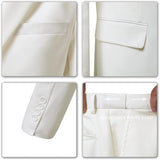 طقم بدلة رجالي مكون من 3 قطع بقصة ضيقة من ly1787، سترة سادة بزرين وبنطلون وبدلة زفاف رسمية