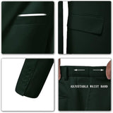 طقم بدلة رجالي مكون من 3 قطع بقصة ضيقة من ly1787، سترة سادة بزرين وبنطلون وبدلة زفاف رسمية