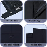 ly1788 Traje de hombre de corte entallado, trajes de 3 piezas para hombre, chaqueta lisa de un botón, chaleco y pantalones, conjunto de esmoquin