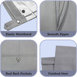 ly1788 Traje de hombre de corte entallado, trajes de 3 piezas para hombre, chaqueta lisa de un botón, chaleco y pantalones, conjunto de esmoquin