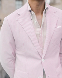 سترة رجالية صيفية خفيفة من قماش السيرسوكر ly1132