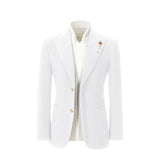 Winter Corduroy Peak Lapel 2 Pieces Men's Suits Jacket+Pants