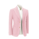 Winter Corduroy Peak Lapel 2 Pieces Men's Suits Jacket+Pants