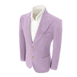 Winter Corduroy Peak Lapel 2 Pieces Men's Suits Jacket+Pants