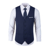 ly1311 Navy Gentleman's Groomsmen Party Business Banquet 3 Piece Men Suits