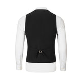 ly1193 Recién llegado, trajes formales de 3 piezas para banquetes y fiestas en color negro para hombres