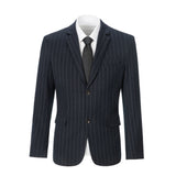 ly1191 New Arrival Navy Stripe Party Banquet Formal 2 Piece Men Suits
