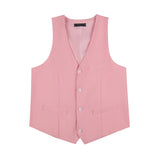 ly1372 Pink Two Button Wedding 3 Pieces Slim Fit Men Suits