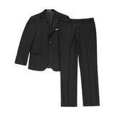 ly1365 Black Two Button Wedding 2 Pieces Men's Suits Jacket+Pants