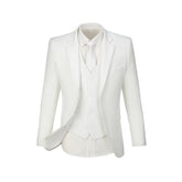 Ivory Men's Two Button Blazer for Party, Wedding and Business