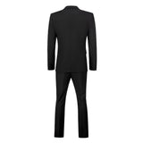 ly1703 Traje de boda de 3 piezas con dos botones y corte ajustado para hombre (MÁS COLORES +)