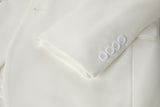 ly1485 Ivory Men's Two Button Blazer for Party, Wedding and Business