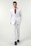 ly1303 Two Button 3 Pieces Slim Fit Men Suits (MORE COLORS+)