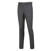 Grey Plaid Men's Pants for Party, Wedding and Business