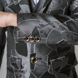 ly1219 Trajes de 5 piezas modernos de corte ajustado y diseño único para niños