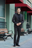 Peaked Collar One-button 2 Pieces Men's Suits