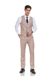 Two Button 3 Pieces Men Suits (MORE COLORS+)