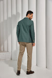 ly1087 Sage Green Wedding Formal Men's Double Breasted Blazer