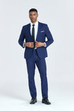 ly1311 Navy Gentleman's Groomsmen Party Business Banquet 3 Piece Men Suits