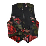 ly1438 بدلة حفلات للأولاد مكونة من 5 قطع ذات نمط فريد باللون الأسود