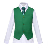 ly1682 Green Kid Boys Classic 5 Piece Boys Suits