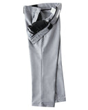ly1741 Gray 4 Piece Boys' Formal Suit Set with Vest Pants Dress Shirt and Tie BS40