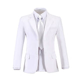 ly1689 White Tuxedo 5 Piece Boys Suits