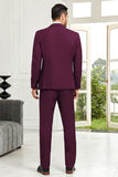 Mens Suit Slim Fit 3 Piece Suit Men Formal Tuxedo Set Casual Wedding Prom Groom Suits