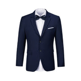 ly1495 Blazer de dos botones para hombre en color azul marino para fiestas, bodas y negocios