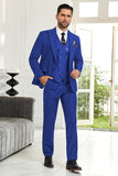 Mens Suit Slim Fit 3 Piece Suit Men Formal Tuxedo Set Casual Wedding Prom Groom Suits