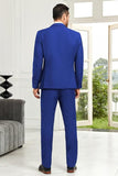 Mens Suit Slim Fit 3 Piece Suit Men Formal Tuxedo Set Casual Wedding Prom Groom Suits