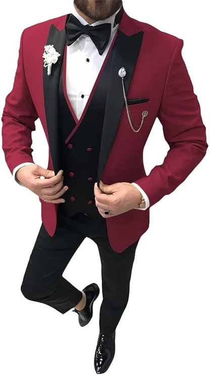 ly1138 Wedding Tuxedo Dinner 3 Men Piece Suit