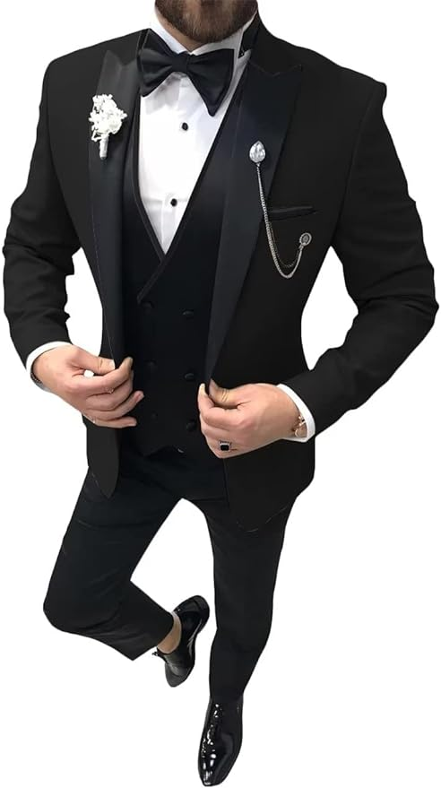 ly1138 Wedding Tuxedo Dinner 3 Men Piece Suit